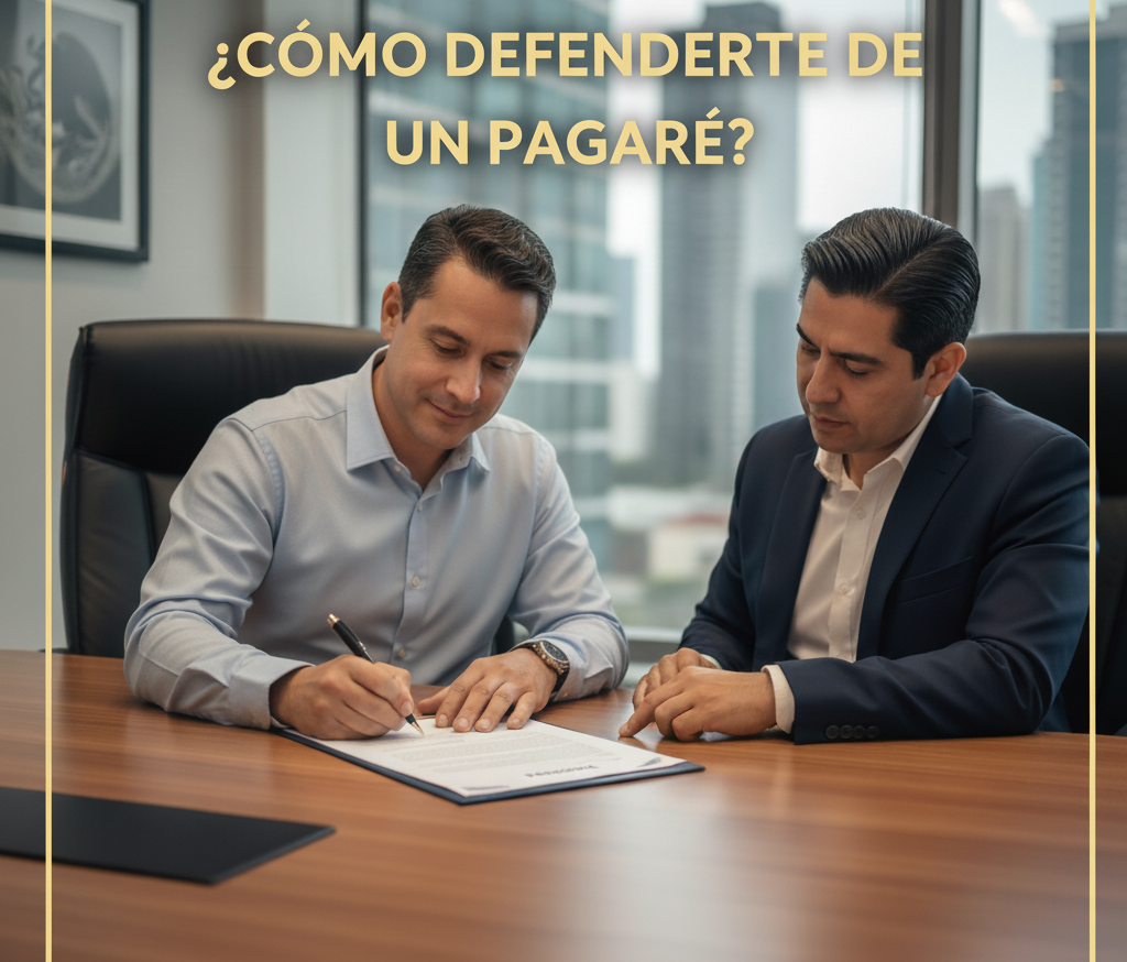 ¿Cómo Defenderte de un Pagaré? Guía del Juicio Ejecutivo Mercantil en Nuevo León